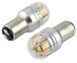 LED автолампа Brevia Spower 12/24V P21/5W 330Lm 15x2835SMD CANbus BAY 15d 2 шт (10203X2) 10203X2 фото 5