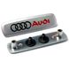 Емблема шильдик Audi для автомобільних килимків Алюміній 1 шт 60775 фото 1