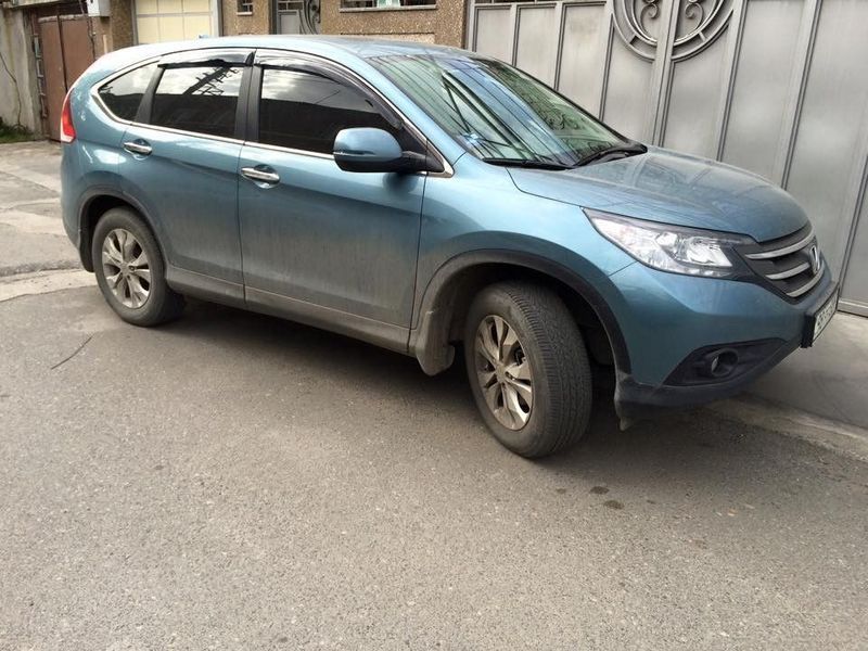 Дефлекторы окон ветровики Honda CR-V IV 2012 H12312 фото