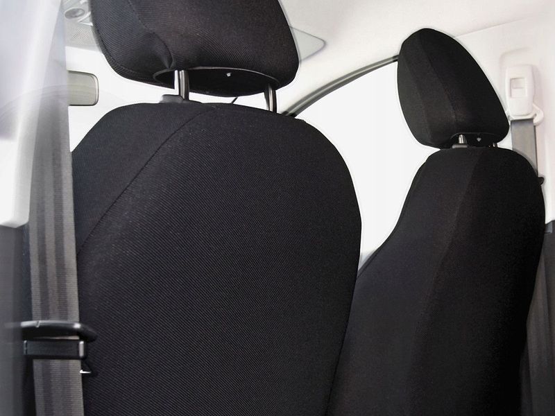 Чехлы для сидений модельные на Daewoo Lanos / Sens комплект Черно-Черные 63278 фото