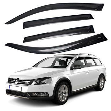 Дефлектори вікон вітровики для Volkswagen Passat B6-B7 2005-2018 Універсал Acrylic 60958 фото