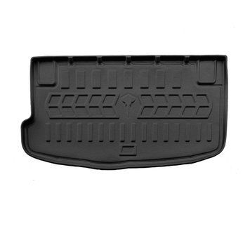 Килимок в багажник 3D для HYUNDAI i10 PA 2007-2013 lower trunk/with organizer 82489 фото