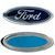 Емблема для Ford Siera 115 x 45 мм Siera пластикова Туреччина 21522 фото