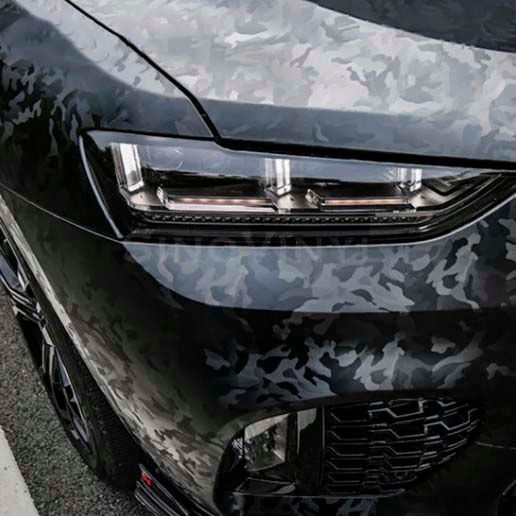 Автомобільна Плівка ПВХ під Карбон 3D Прозора 1.52 Метра х 10 см 160 мікрон (CL-3DCF-15) 79396 фото