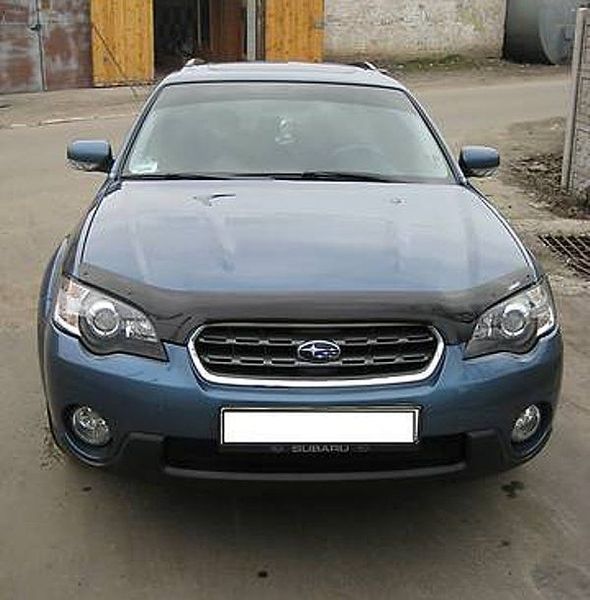 Дефлектор капоту мухобійка для Subaru Legacy/B4/Outback 2004- 2505 фото