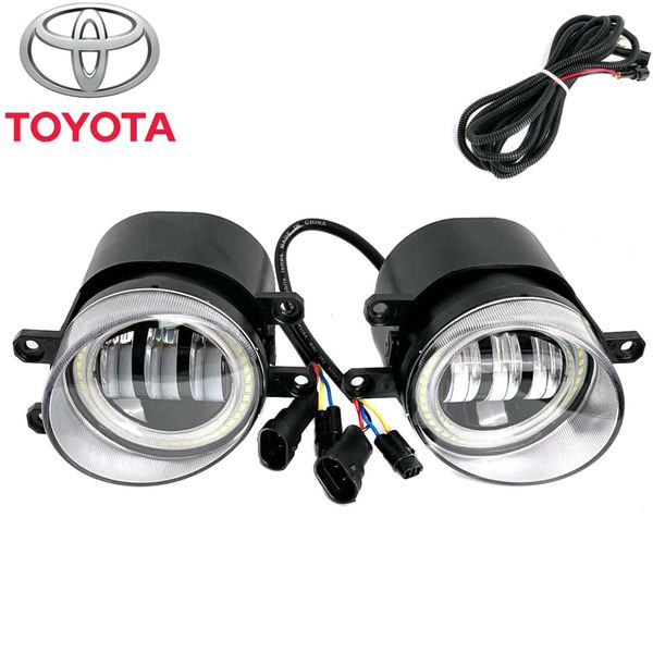 LED Протитуманні фари LED Toyota 45W W/Y (Rav 4 Camry Yaris Highlander Corolla Lexus RX) 62070 фото