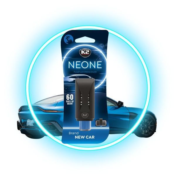 Ароматизатор повітря на обдув K2 NEON BRAND NEW CAR Нова машина (V371) (K20773) 87005 фото