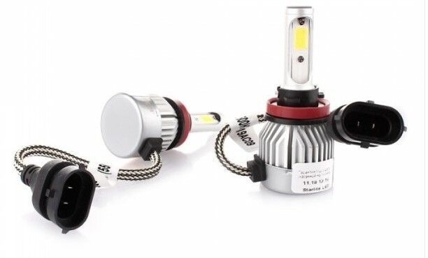 LED лампы автомобильные Stinger H11 12/24V 3200Lm 36W / 5500K / IP67 / 9-32V Радиатор 2 шт 48675 фото