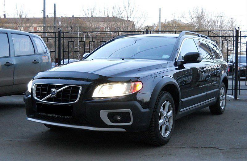 Дефлектор капоту мухобійка для Volvo XC70,V70,S80 07- 3958 фото