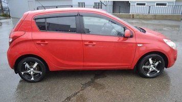 Дефлектори вікон вітровики для Hyundai i20 5d хечбек 2009- H21909 фото