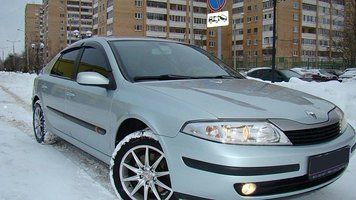 Дефлекторы окон ветровики Renault Laguna II 2001-2007 R10401 фото