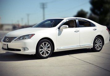 Дефлектори вікон вітровики Lexus ES 350 2007-2012 З Хром Молдінгом LEES35007 фото