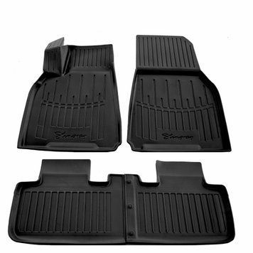 Автомобильные 3D коврики в салон для Tesla Model Y (Revised mount) 2020- Высокий борт 5050024 фото
