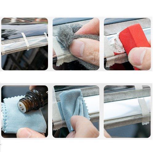 Набор Для восстановления Хрома Chrome Plated Repaie Seal 67677 фото