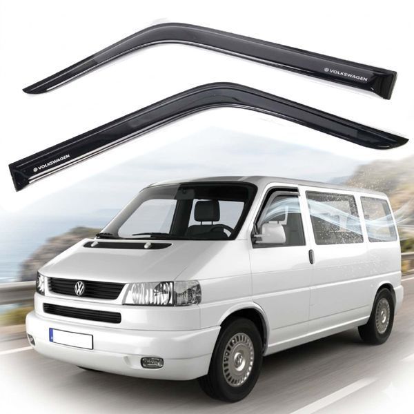 Дефлектори вікон вітровики Volkswagen T4 1990-2003 Voron Glass VV10990 фото