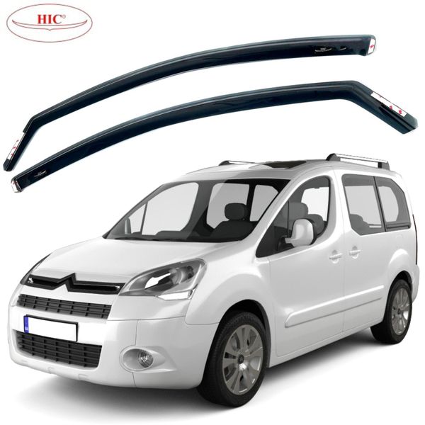 Дефлектори вікон вітровики для Citroen Berlingo / Peugeot Partner 2008- вставні Оригінал (CIT18-IN PEU23-IN) CIT18-IN PEU23-IN фото