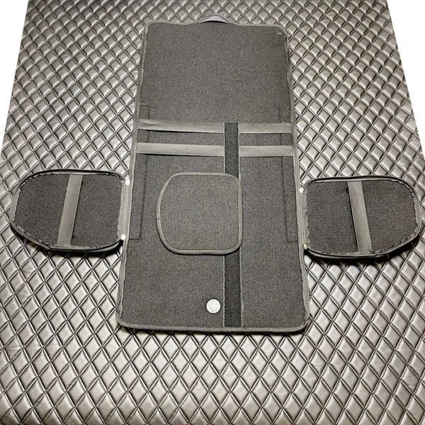 Автомобільний органайзер саквояж у багажник XL 650x310x250 мм з Логотипом Екошкіра Сірий (Exclusive) 71413 фото