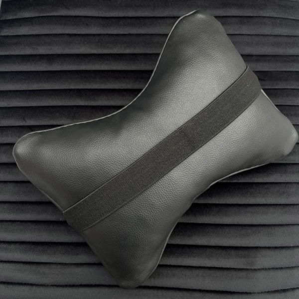 Подушка на подголовник под шею Npoli Premium Черные 1 шт S4C_Napoli_0555 фото