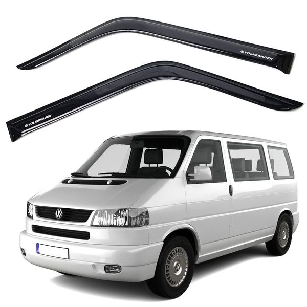 Дефлекторы окон ветровики Volkswagen T4 1990-2003 Voron Glass VV10990 фото