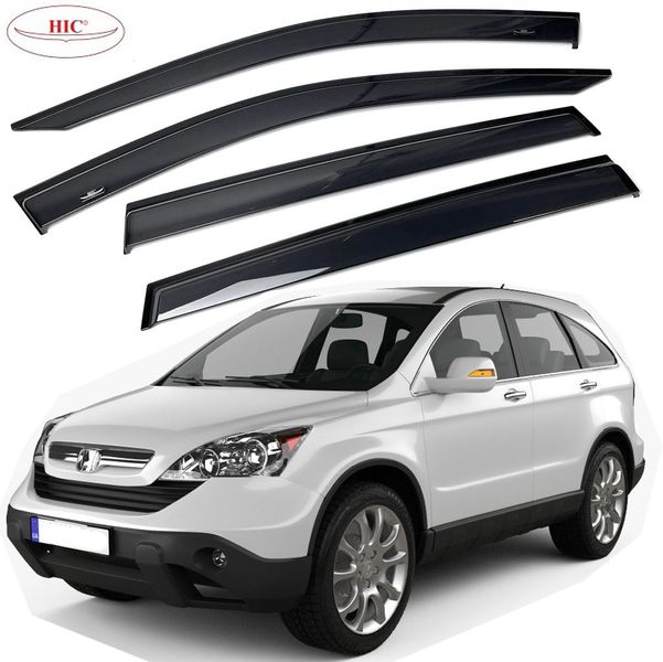 Дефлектори вікон вітровики HIC для Honda CR-V 2007-2012 Оригінал (Ho20) Ho20 фото