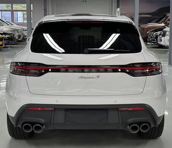 Эмблема надпись S для Porsche Electric Хром 55х22 мм пластик (на скотче) 96232 фото