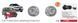 Протитуманні фари для Toyota Rav 4 2003-2008 Fortuner 2012-2015 Hilux 2005-2014 12V55W з проводкою Комплект (TY-461) 100531 фото 3