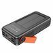Power Bank Портативний Акумулятор HOCO 30000 mAh 22.5W PD20W Сонячна панель (DB33) 100434 фото 4