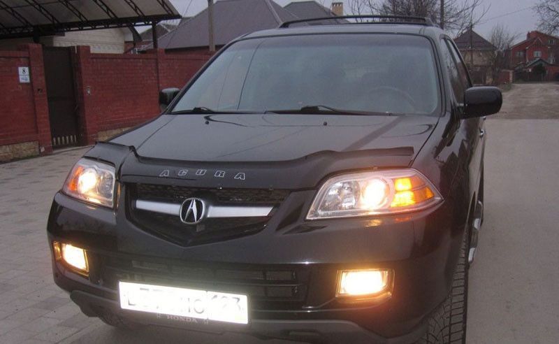 Дефлектор капоту мухобійка для Acura MDX 2001-2006 8148 фото