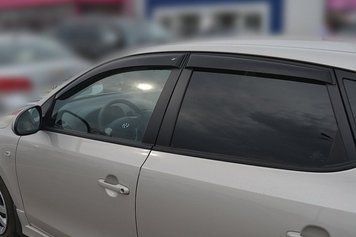 Дефлектори вікон вітровики для Hyundai i30 5d хечбек 2007- H20807 фото