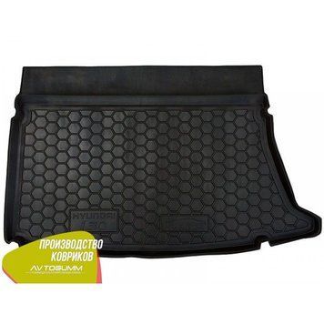 Автомобільний килимок у багажник Hyundai i30 2007-2012 хечбек / Гумо - пластик 42096 фото