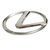 Емблема задня LEXUS хром 120х82мм пластик (на скотчі) 95328 фото