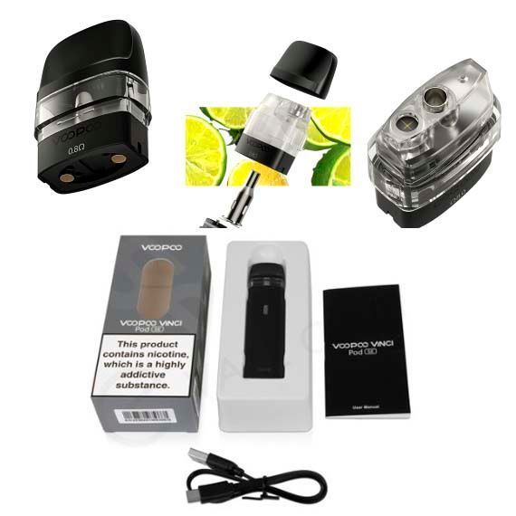 Багаторазова Pod-система Voopoo Vinci SE 900mAh 2ml Flame Red 67625 фото