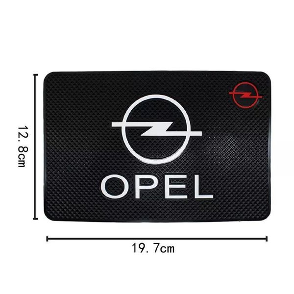 Антискользящий коврик торпеды с логотипом Opel 40469 фото