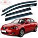 Дефлектори вікон вітровики HIC для Mazda (II) 3 2009-2013 Седан Оригінал (Ma25) Ma25 фото 1