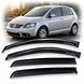 Дефлекторы окон ветровики Volkswagen Golf 5 Plus 2004-2014 5d Хечбек Скотч 3M (Voron Glass) VV13504 101108 фото 3
