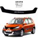 Дефлектор капота мухобойка Renault Scenic II 2003-2009 (Евро Крипление) Voron Glass MR11503 фото 1