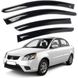 Дефлектори вікон вітровики Kia Rio Седан 2005-2011 Voron Glass VK10505 фото 1