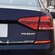 Емблема напис Passat для Volkswagen Хром 24х178 мм метал на скотчі (Завод) 8980A(MTJ) фото