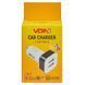 Автомобільний зарядний пристрій VOIN 10,5W, 2USB 12/24V - 5V 2,1A (C-36210) 101913 фото 4