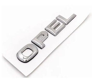 Емблема-напис Opel 112x20 мм Хромований пластик на стрічці (заводська) 88591 фото
