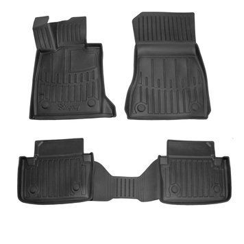 Комплект 3D килимків в салон Bmw i5 (G60E) (2024-) 92406 фото