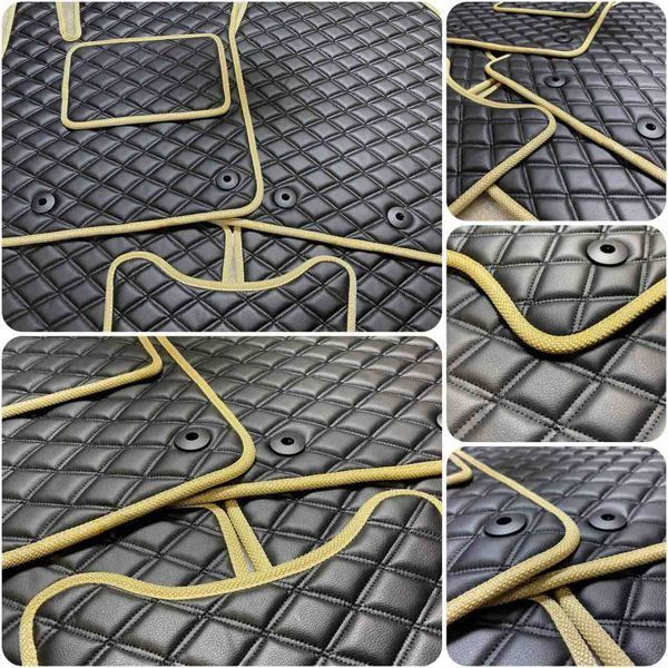 Килимок у багажник для BMW 5-серия (F07) Gran Turismo 2009-2017 Екошкіра (Rombus) 69766 фото