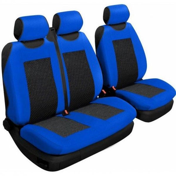 Чехлы для сидений универсальные Beltex Comfort 2+1 тип А Синий BX53110 фото