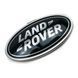 Емблема задня LAND ROVER чорний+білий напис з хромовим ободом 91х50 мм метал (на скотчі) LR092979 96056 фото 1