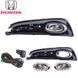 Противотуманные фары для Honda Civic 2013-2015 H11-12V 55W с проводкой Комплект (HD-623) 81272 фото 1