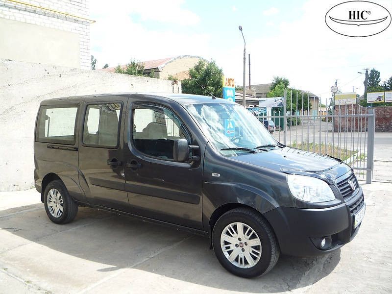 Дефлектори вікон вітровики для Fiat Doblo 2000-2010 2D-2 шт HICFI04 фото