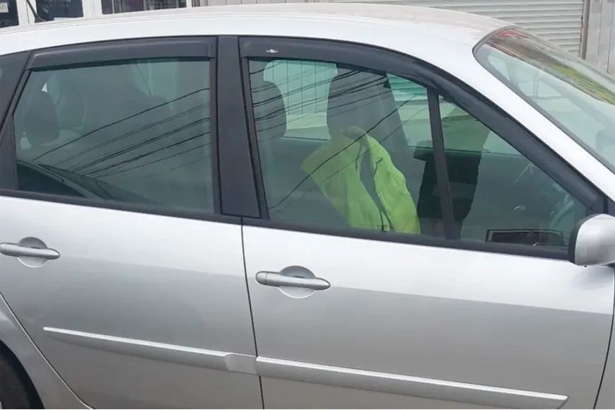 Дефлекторы окон ветровики HIC для Renault Scenic II / Grand Scenic 2003-2009 (REN06) REN06 фото
